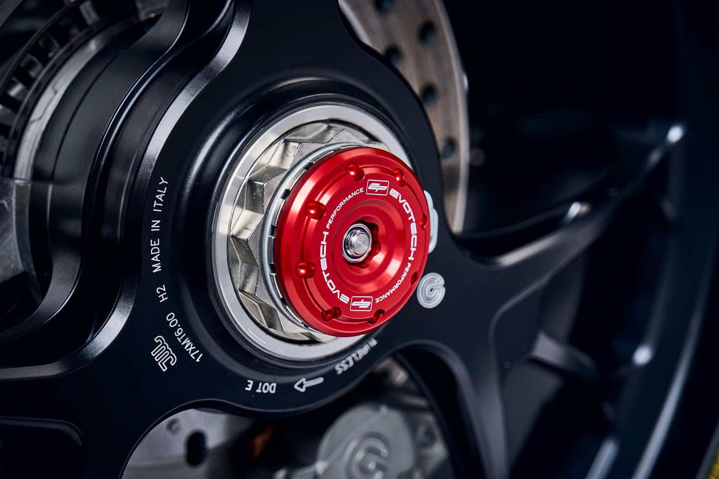 Evotech Rear Spindle Bobbins - Ducati Panigale V4 S (2021 - 2024)
