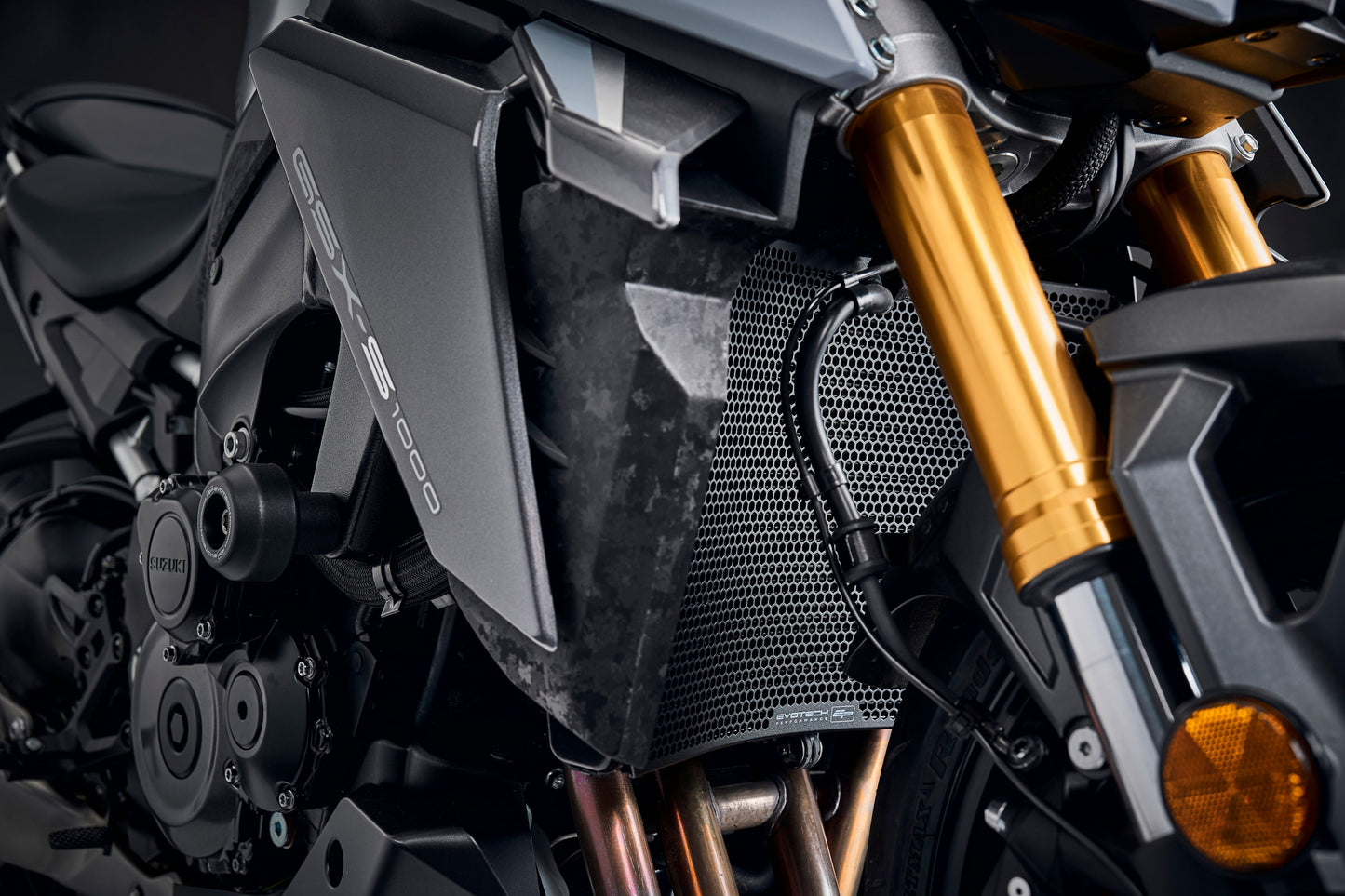 Evotech Radiator Guard - Suzuki GSX-S1000F (2015 - 2021)