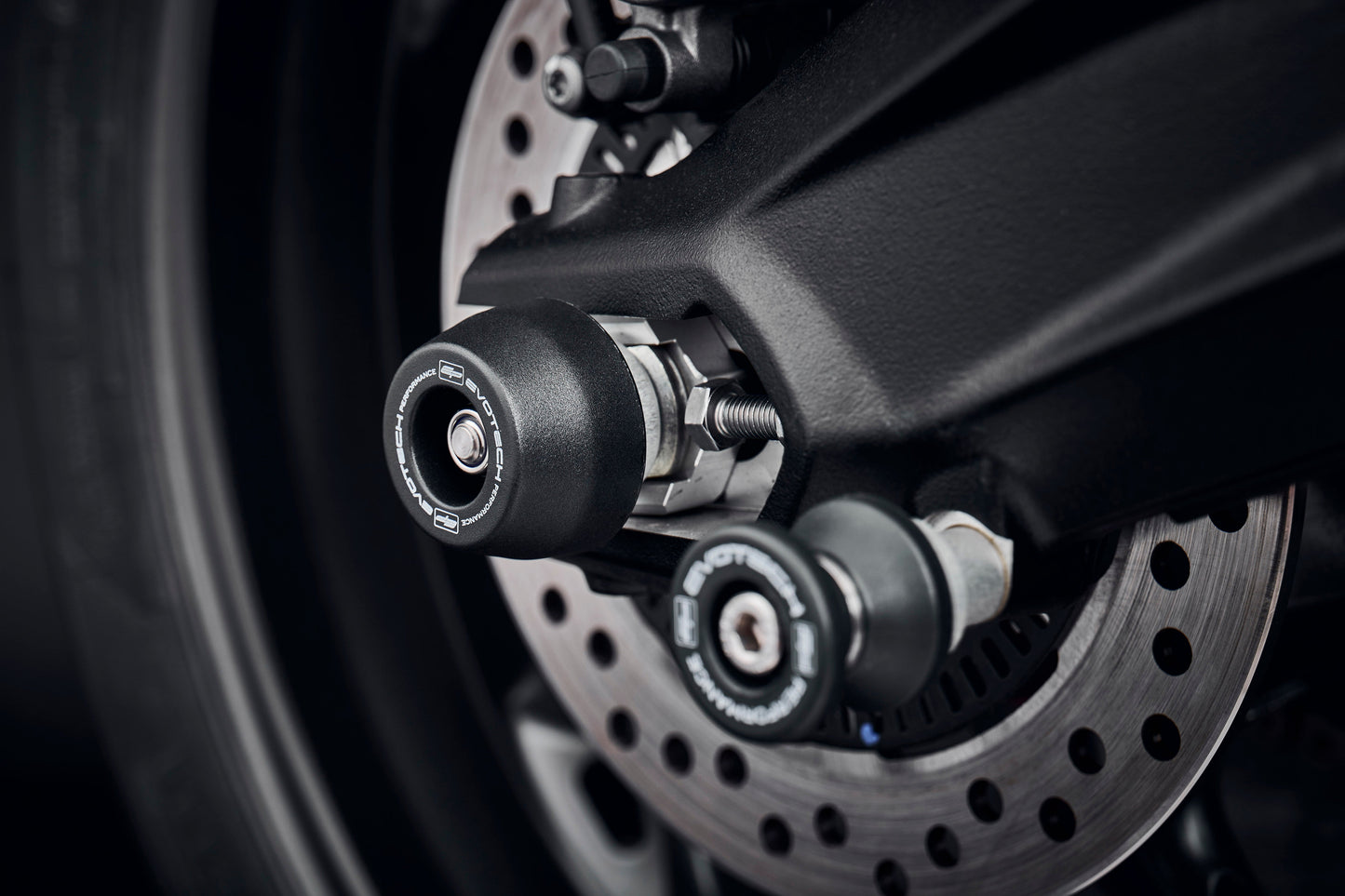 Evotech Rear Spindle Bobbins - Triumph Street Triple S (660) (2020+)