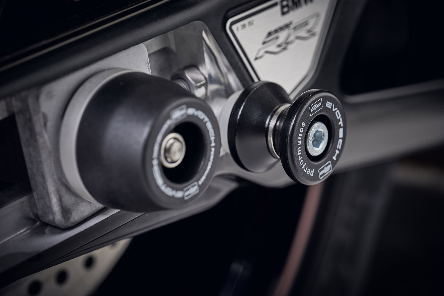 Evotech Paddock Stand Bobbins - BMW S 1000 RR HP4 (2013-2016)