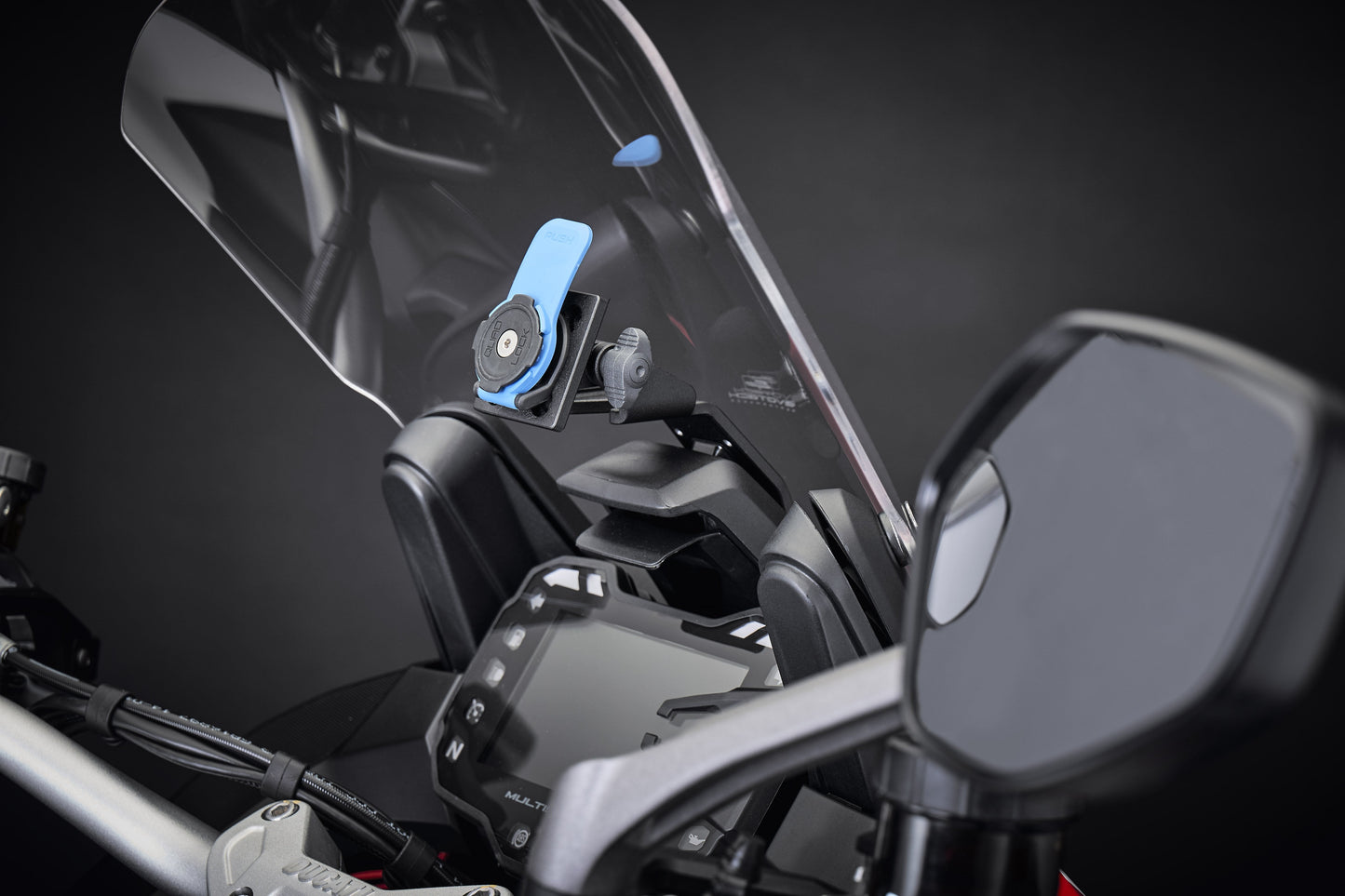 Evotech Quad Lock Compatible Mount - Ducati Multistrada 1260 S Grand Tour (2020)