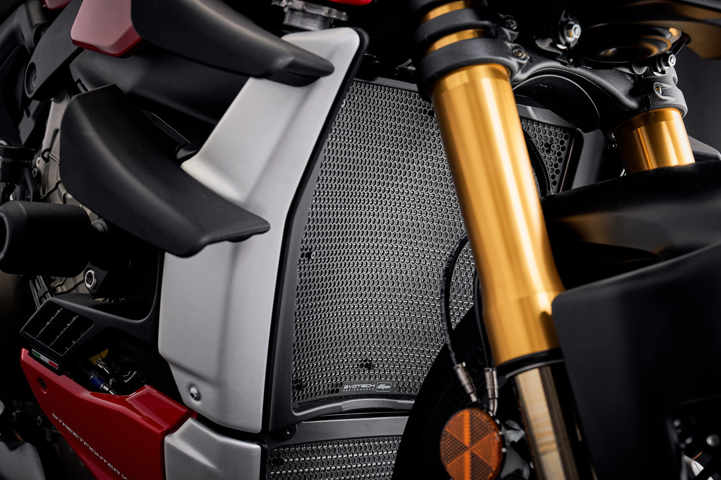 Evotech Ducati Streetfighter V4 S Radiator Guard Set (2020 - 2024)