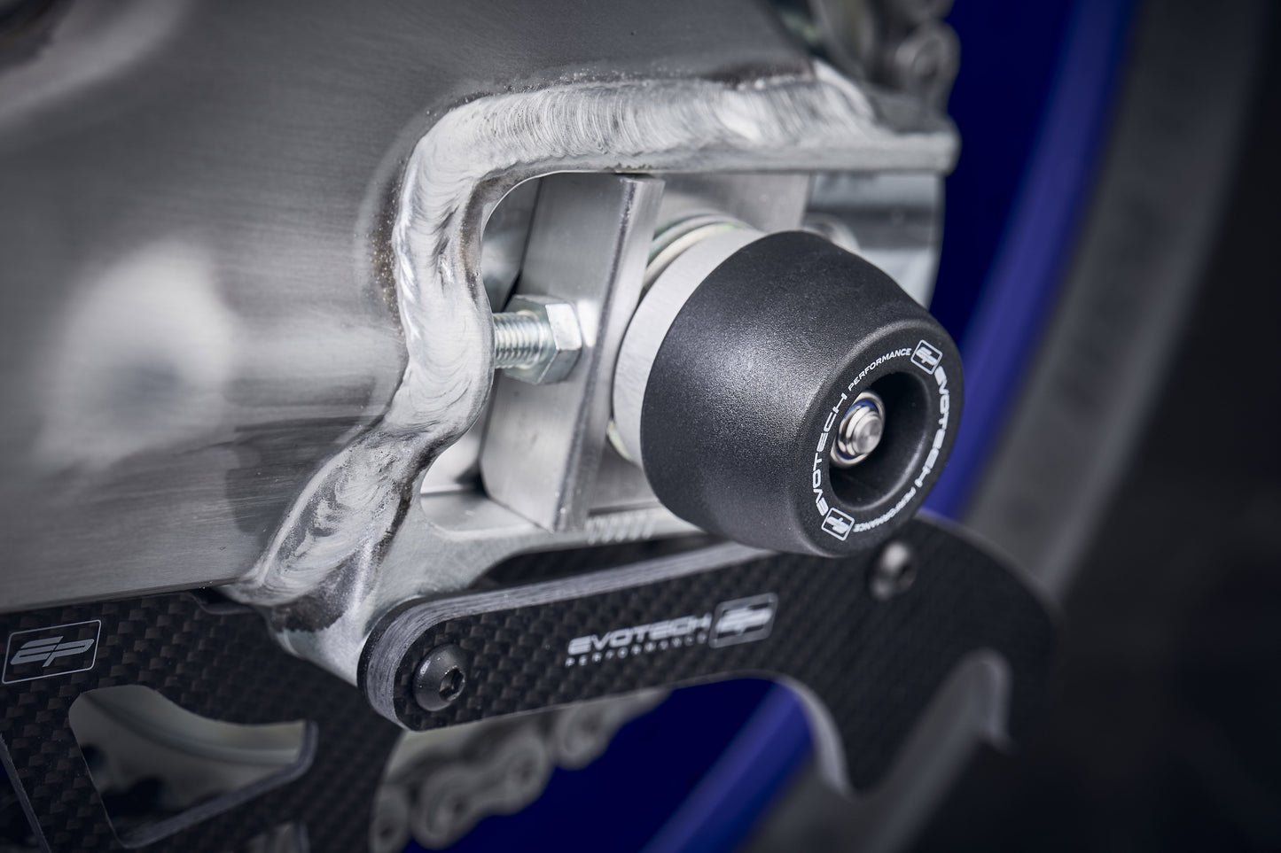 Evotech Rear Spindle Bobbins - Yamaha YZF-R1 (2015 - 2019)