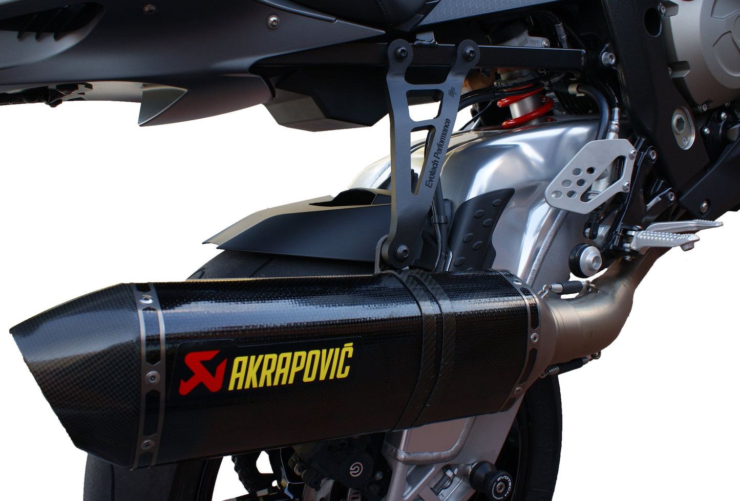 Evotech Akrapovic Exhaust Hanger & Pillion Footpeg Removal Kit - BMW S 1000 RR (2010 - 2011)