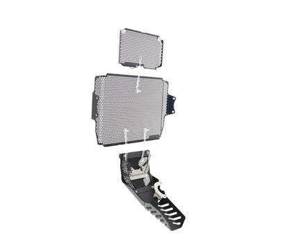Evotech Ducati Multistrada 1200 Radiator + Oil Guard + Engine Guard Set 2015 - 2017