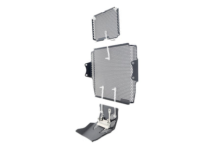Evotech Ducati Multistrada 1200 Enduro Radiator & Oil And Engine Guard Set 2016 - 2018