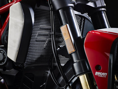 Evotech Ducati Monster 1200 R Radiator Oil Cooler and Engine Guard set 2016 - 2019