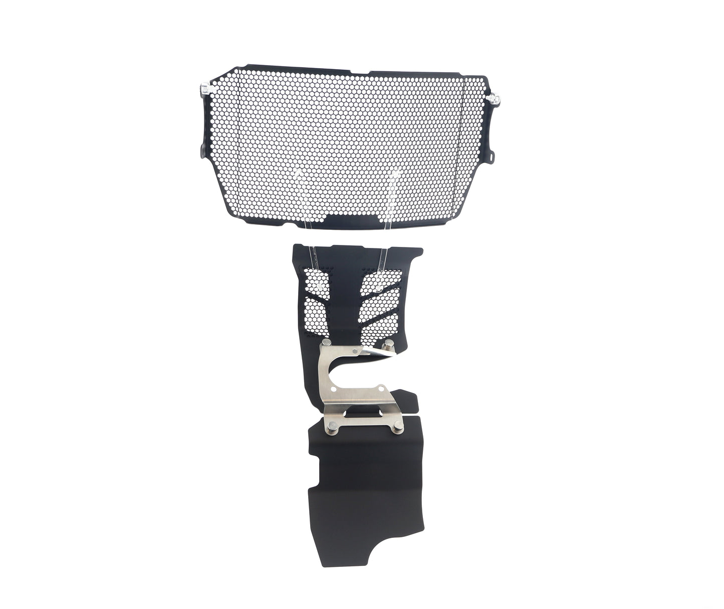 Evotech Ducati Monster 821 Dark Radiator and Engine Guard set 2016