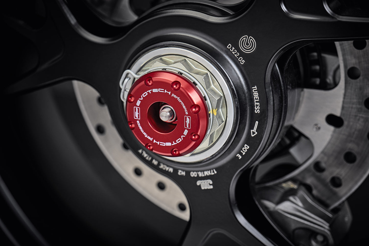 Evotech Spindle Bobbins Kit - Ducati Diavel 1260 (2019 - 2022)