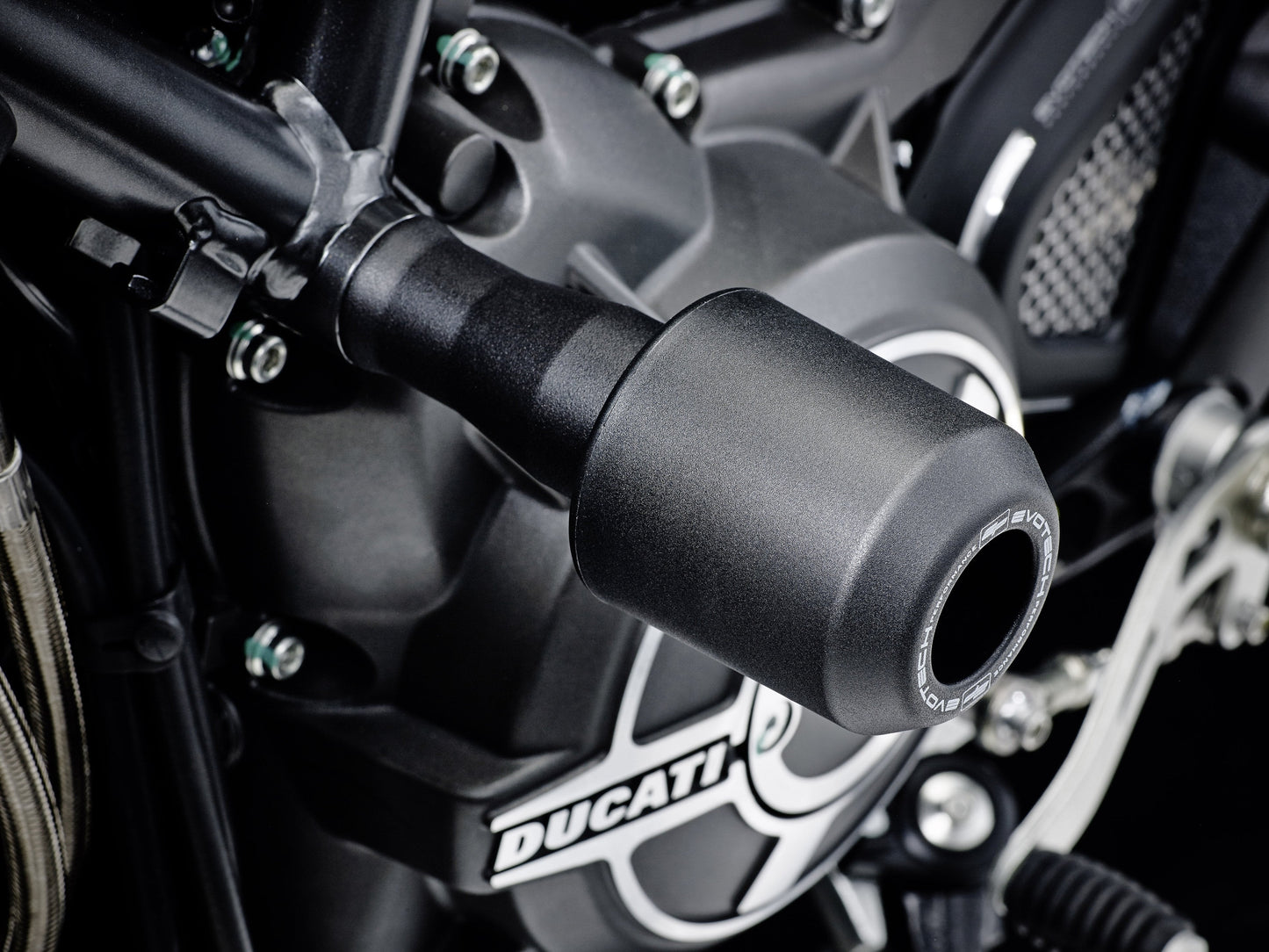 Evotech Crash Protection Bobbins - Ducati Scrambler Desert Sled (2019+)