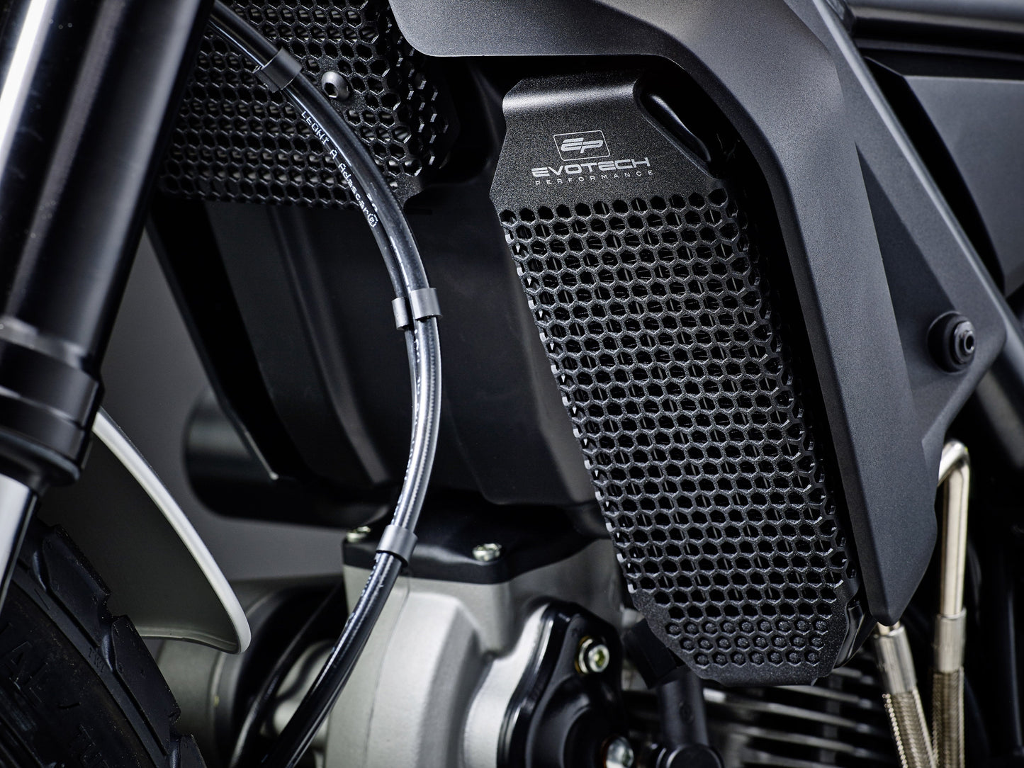 Evotech Oil Cooler Guard - Ducati Scrambler Classic (2019-2020)
