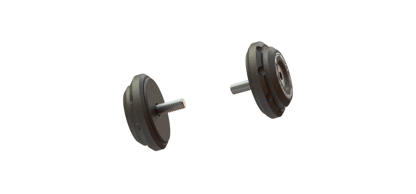 Evotech Bar End Weights for OE handlebar end mirrors - Triumph Trident 660 (2021 - 2024)