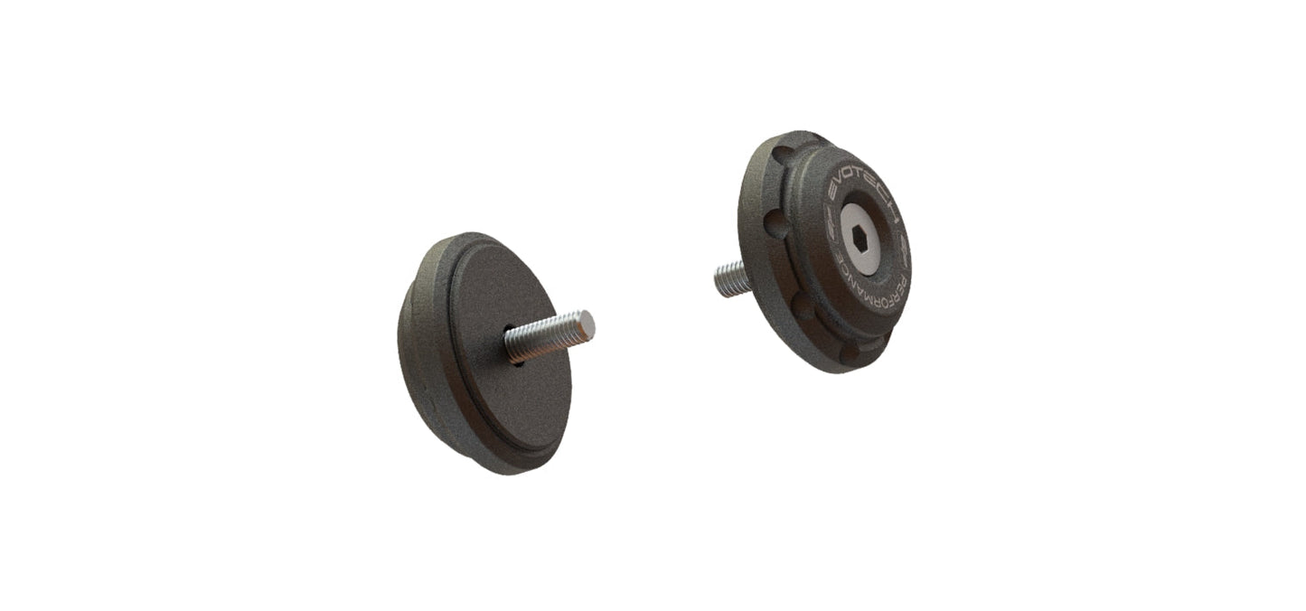 Evotech Bar End Weights for OE handlebar end mirrors - Triumph Trident 660 (2021 - 2024)