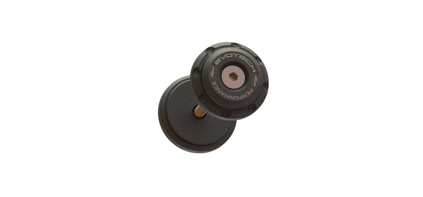 Evotech Bar End Weights for OE handlebar end mirrors - Triumph Trident 660 (2021 - 2024)