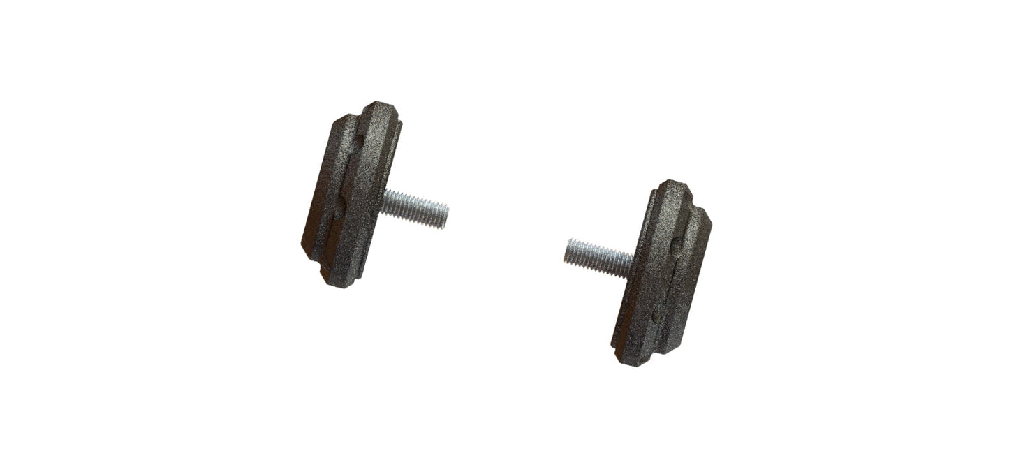 Evotech Bar End Weights for OE handlebar end mirrors - Triumph Trident 660 (2021 - 2024)