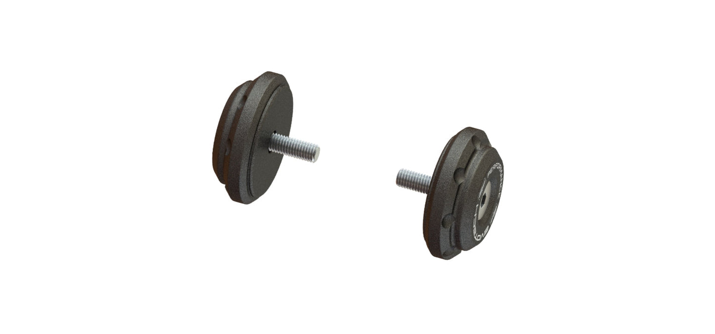Evotech Bar End Weights for OE handlebar end mirrors - Triumph Trident 660 (2021 - 2024)