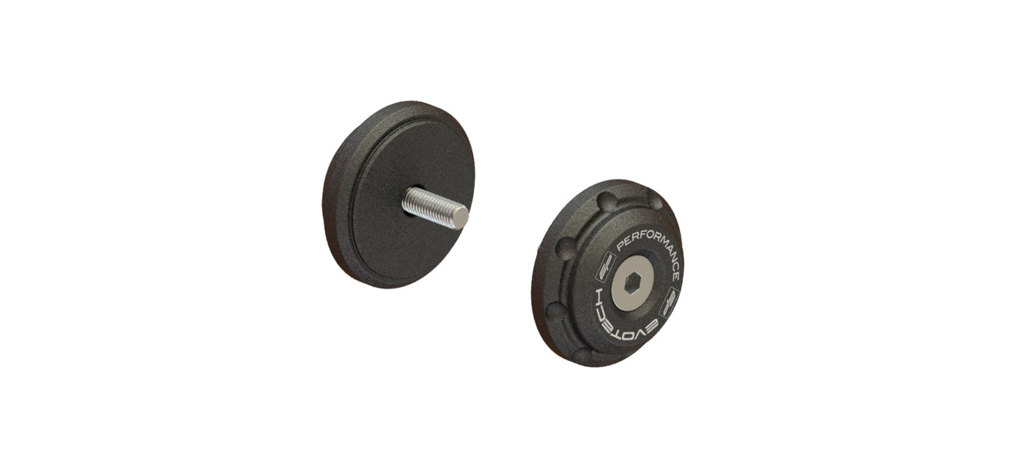 Evotech Bar End Weights for OE handlebar end mirrors - Triumph Trident 660 (2021 - 2024)