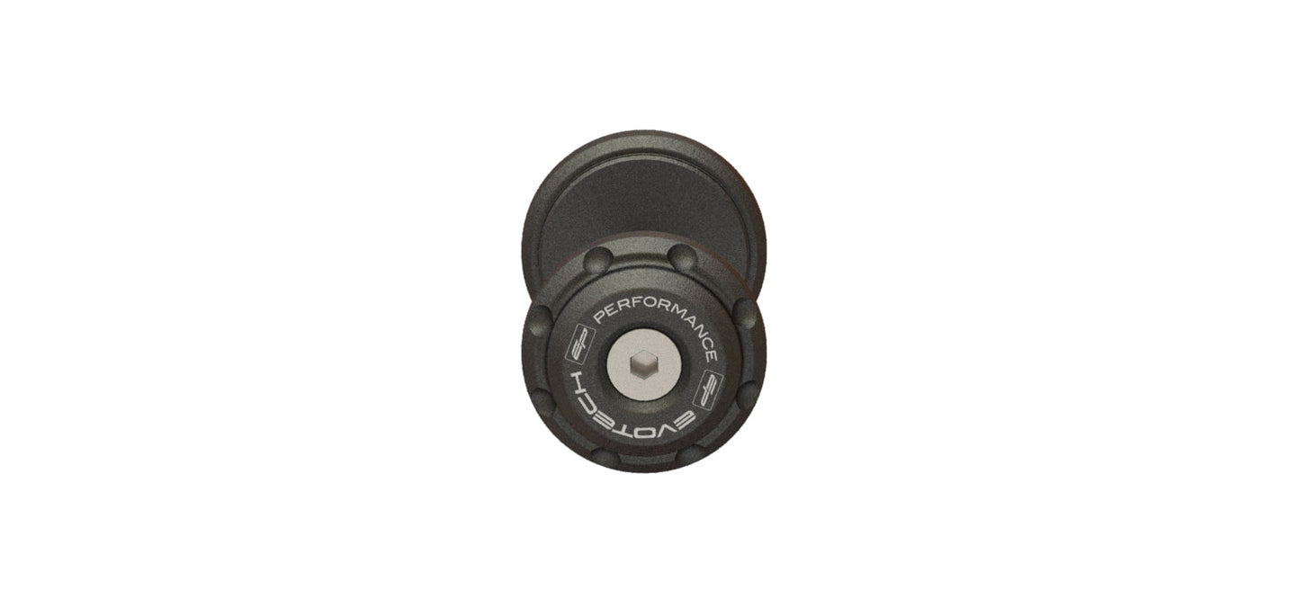 Evotech Bar End Weights for OE handlebar end mirrors - Triumph Bobber Black (2017+)