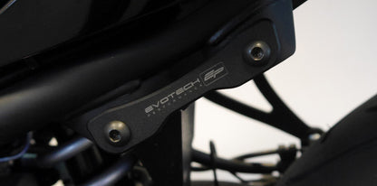 Evotech Yamaha YZF-R3 Exhaust Hanger & Pillion Footpeg Removal Kit (2015+)
