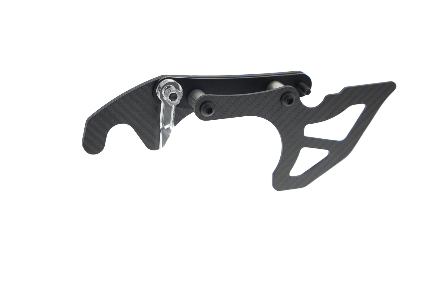 Evotech Carbon Fibre Toe Guard / GP Style Paddock Stand Plates - Yamaha YZF-R1M (2020+)