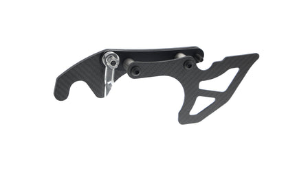 Evotech Carbon Fibre Toe Guard / GP Style Paddock Stand Plates - Yamaha YZF-R1M (2020+)