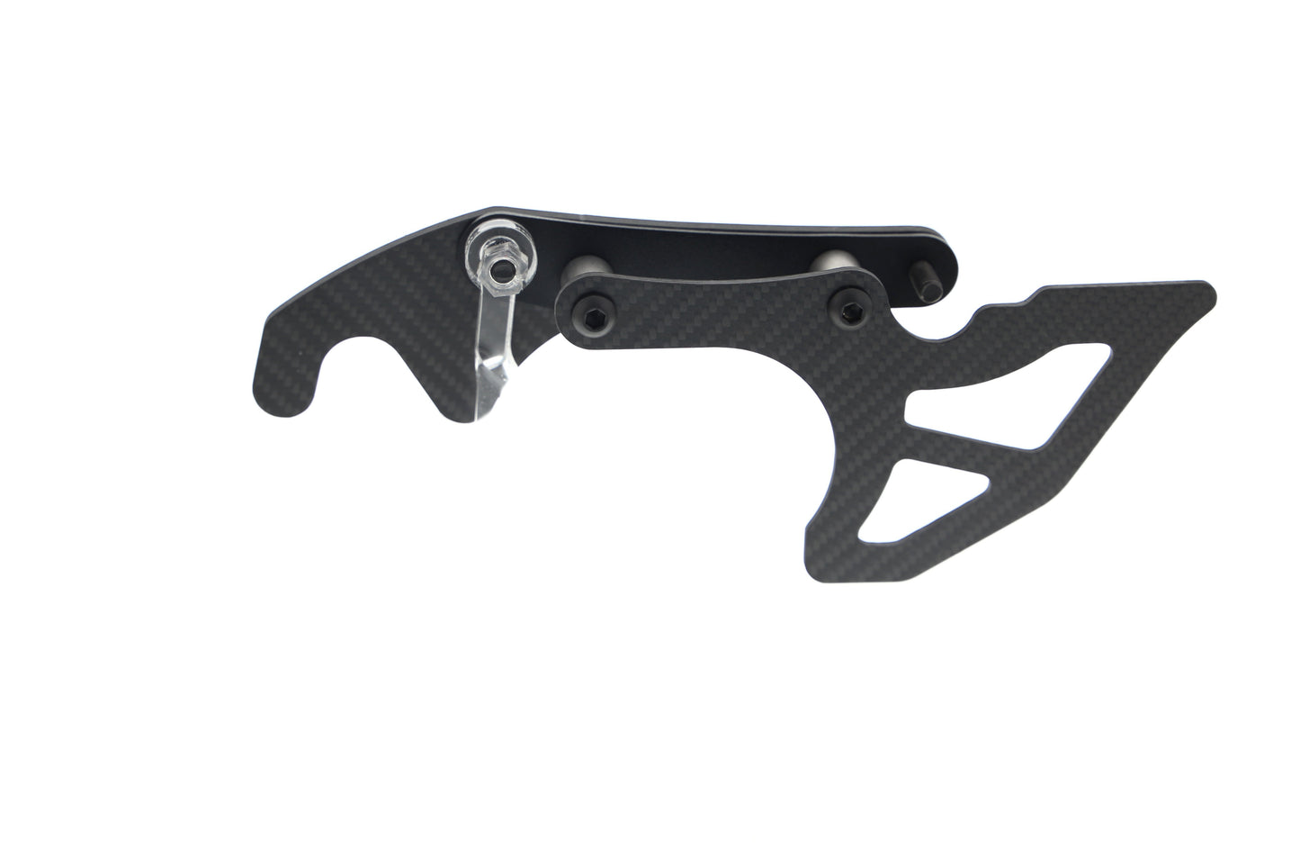 Evotech Carbon Fibre Toe Guard / GP Style Paddock Stand Plates - Yamaha YZF-R1M (2020+)