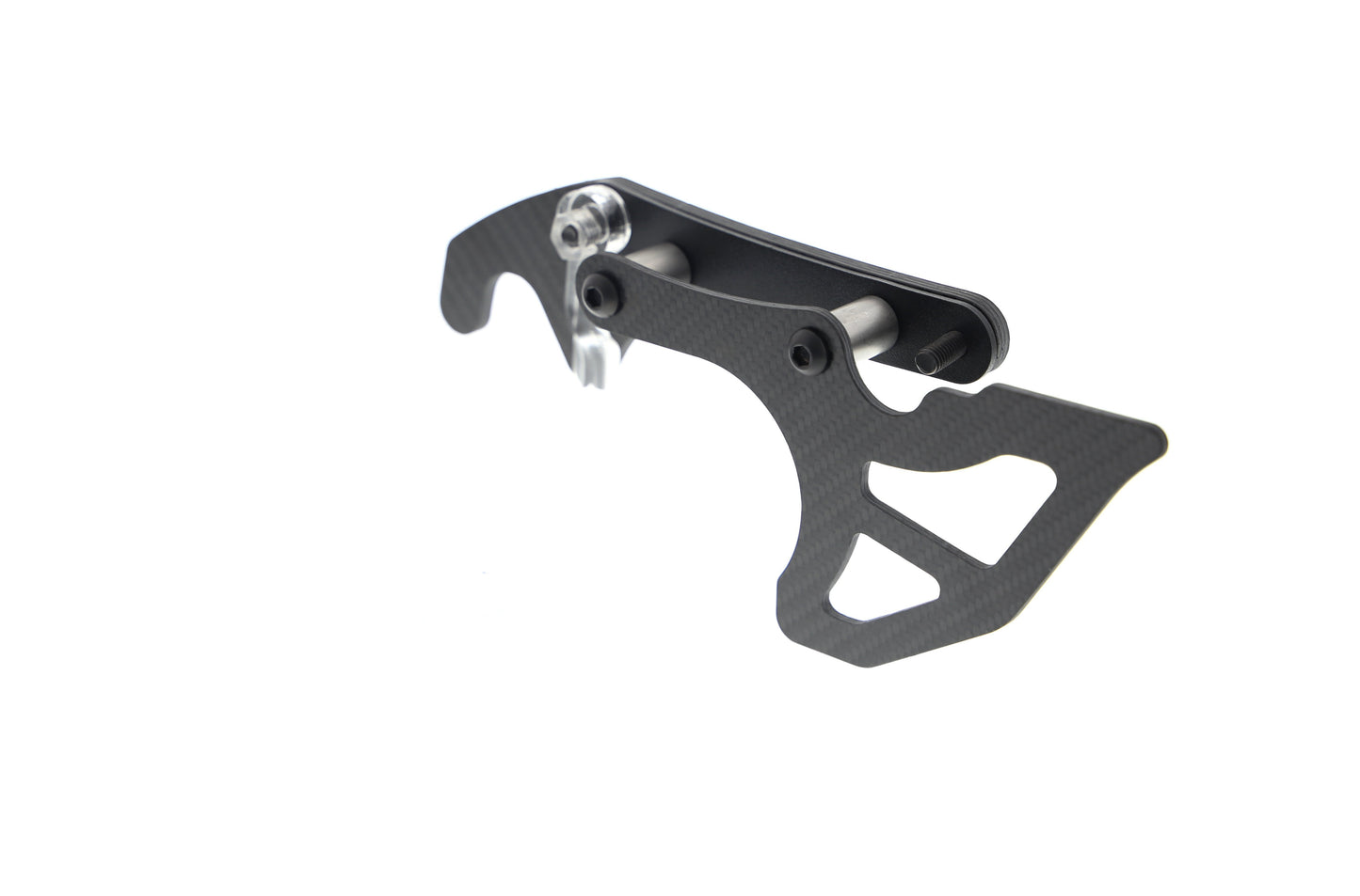 Evotech Carbon Fibre Toe Guard / GP Style Paddock Stand Plates - Yamaha YZF-R1M (2020+)