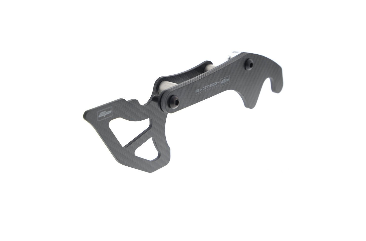 Evotech Carbon Fibre Toe Guard / GP Style Paddock Stand Plates - Yamaha YZF-R1M (2020+)