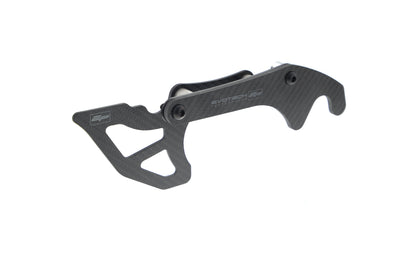 Evotech Carbon Fibre Toe Guard / GP Style Paddock Stand Plates - Yamaha YZF-R1M (2020+)