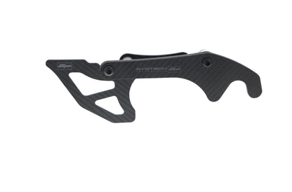 Evotech Carbon Fibre Toe Guard / GP Style Paddock Stand Plates - Yamaha YZF-R1M (2020+)
