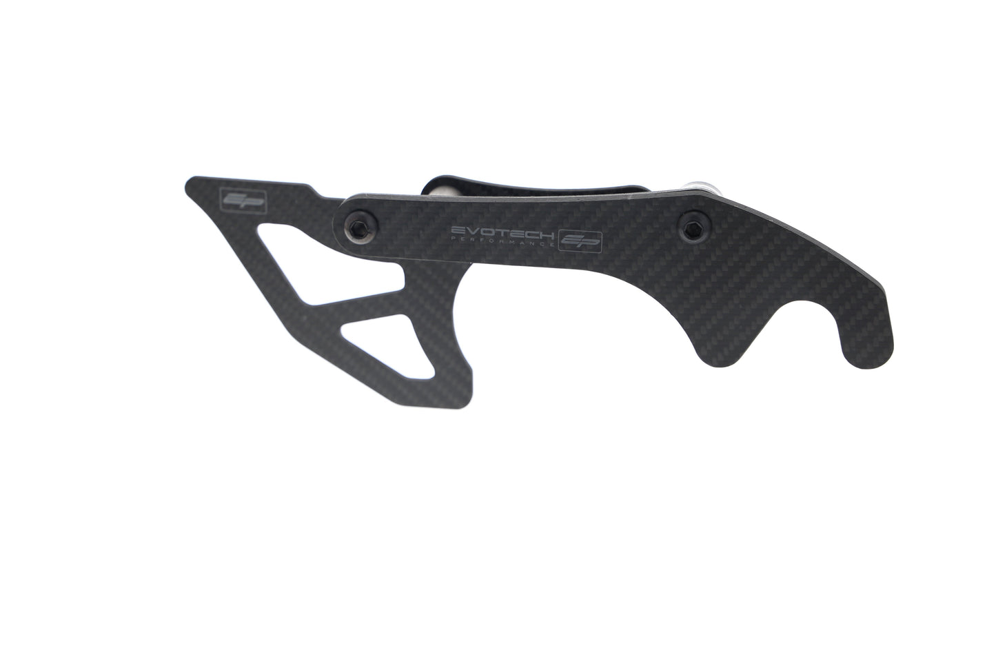 Evotech Carbon Fibre Toe Guard / GP Style Paddock Stand Plates - Yamaha YZF-R1M (2020+)