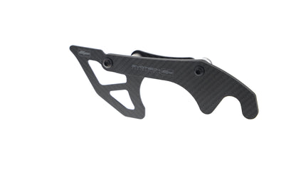 Evotech Carbon Fibre Toe Guard / GP Style Paddock Stand Plates - Yamaha YZF-R1M (2020+)