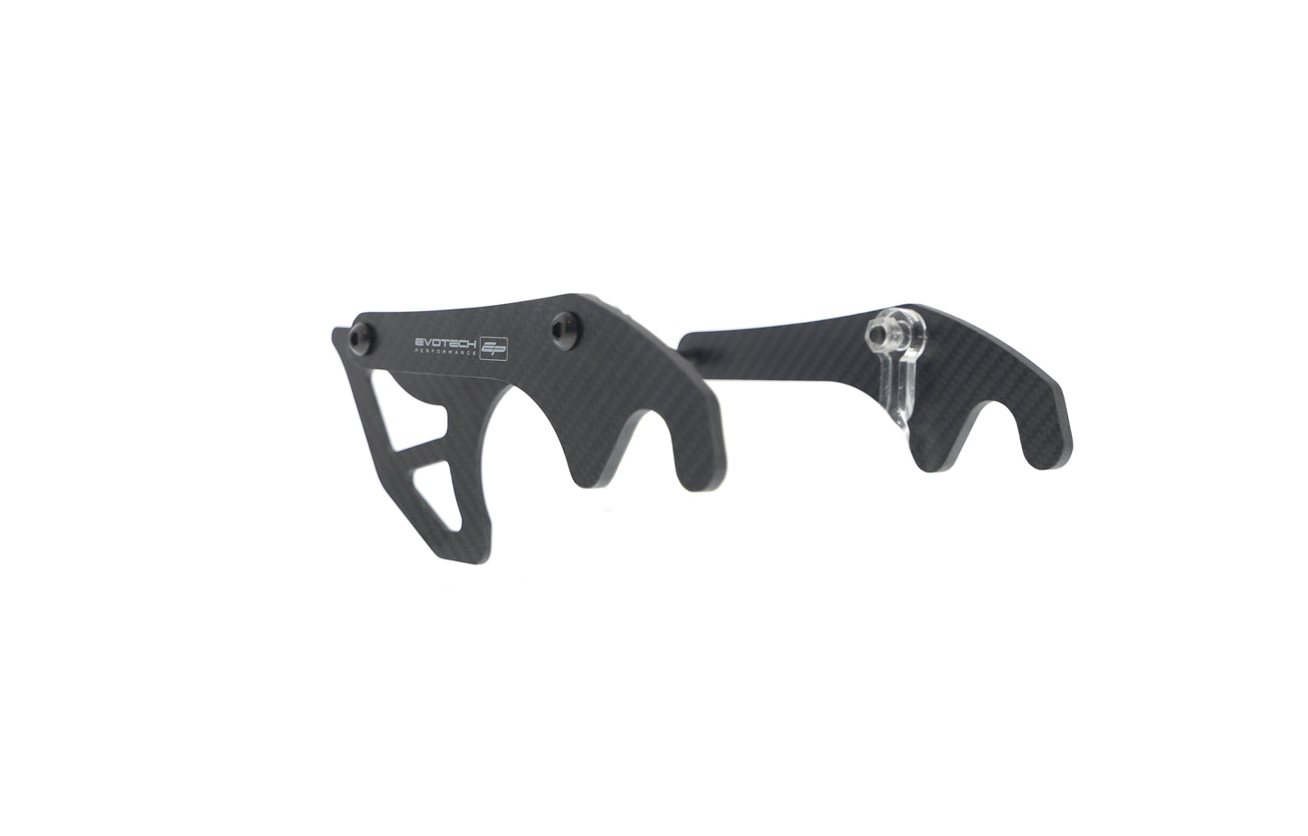 Evotech Carbon Fibre Toe Guard / GP Style Paddock Stand Plates - Yamaha MT-10 SP (2016 - 2021)