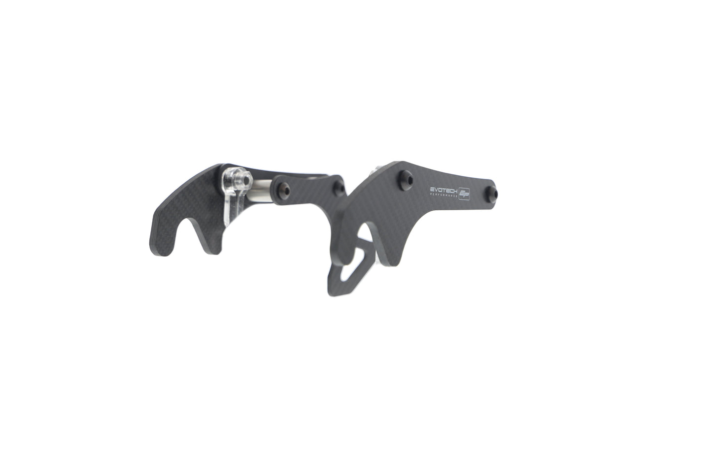 Evotech Carbon Fibre Toe Guard / GP Style Paddock Stand Plates - Yamaha YZF-R1 (2015 - 2019)