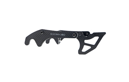 Evotech Carbon Fibre Toe Guard / GP Style Paddock Stand Plates - Yamaha YZF-R1 (2015 - 2019)
