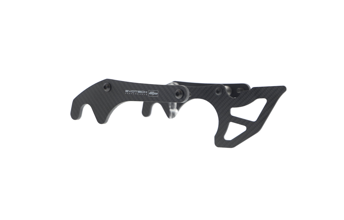 Evotech Carbon Fibre Toe Guard / GP Style Paddock Stand Plates - Yamaha YZF-R1M (2015 - 2019)