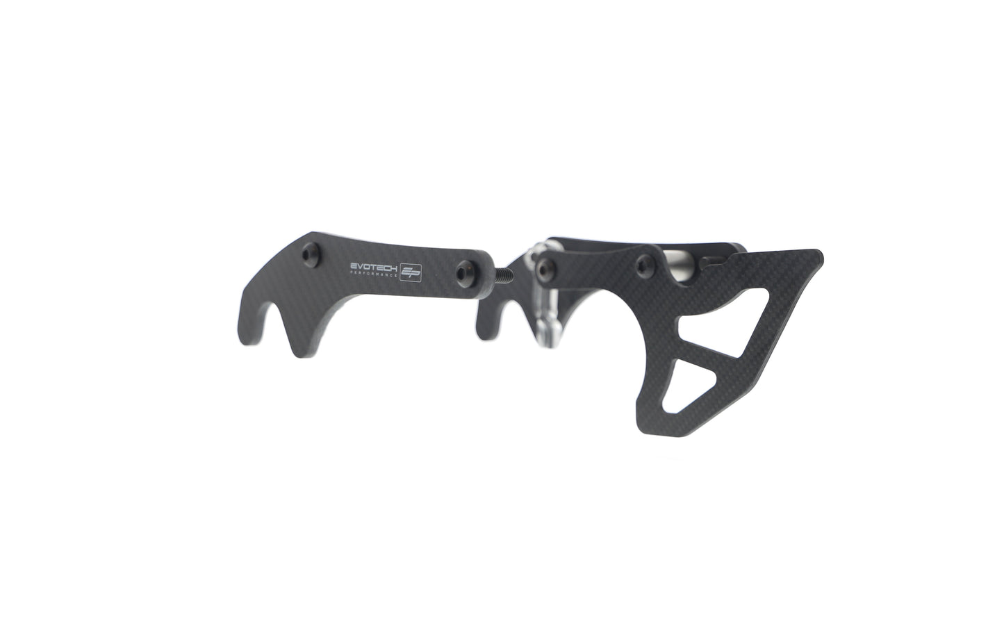 Evotech Carbon Fibre Toe Guard / GP Style Paddock Stand Plates - Yamaha MT-10 SP (2016 - 2021)