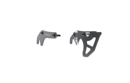 Evotech Carbon Fibre Toe Guard / GP Style Paddock Stand Plates - Yamaha YZF-R1M (2015 - 2019)