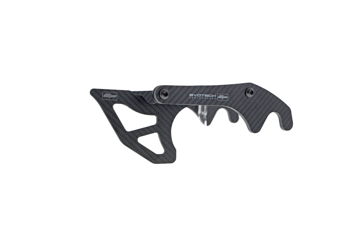 Evotech Carbon Fibre Toe Guard / GP Style Paddock Stand Plates - Yamaha MT-10 (2016 - 2021)