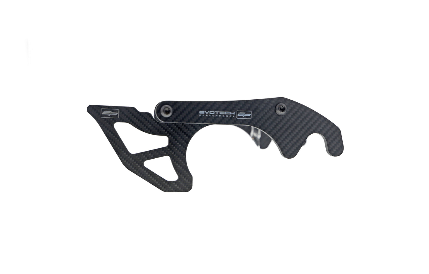 Evotech Carbon Fibre Toe Guard / GP Style Paddock Stand Plates - Yamaha YZF-R1 (2015 - 2019)