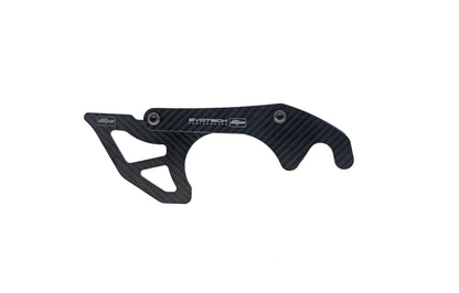 Evotech Carbon Fibre Toe Guard / GP Style Paddock Stand Plates - Yamaha YZF-R1M (2015 - 2019)