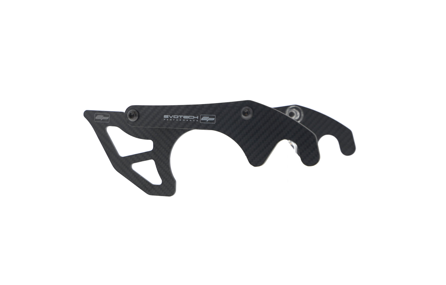 Evotech Carbon Fibre Toe Guard / GP Style Paddock Stand Plates - Yamaha YZF-R1M (2015 - 2019)