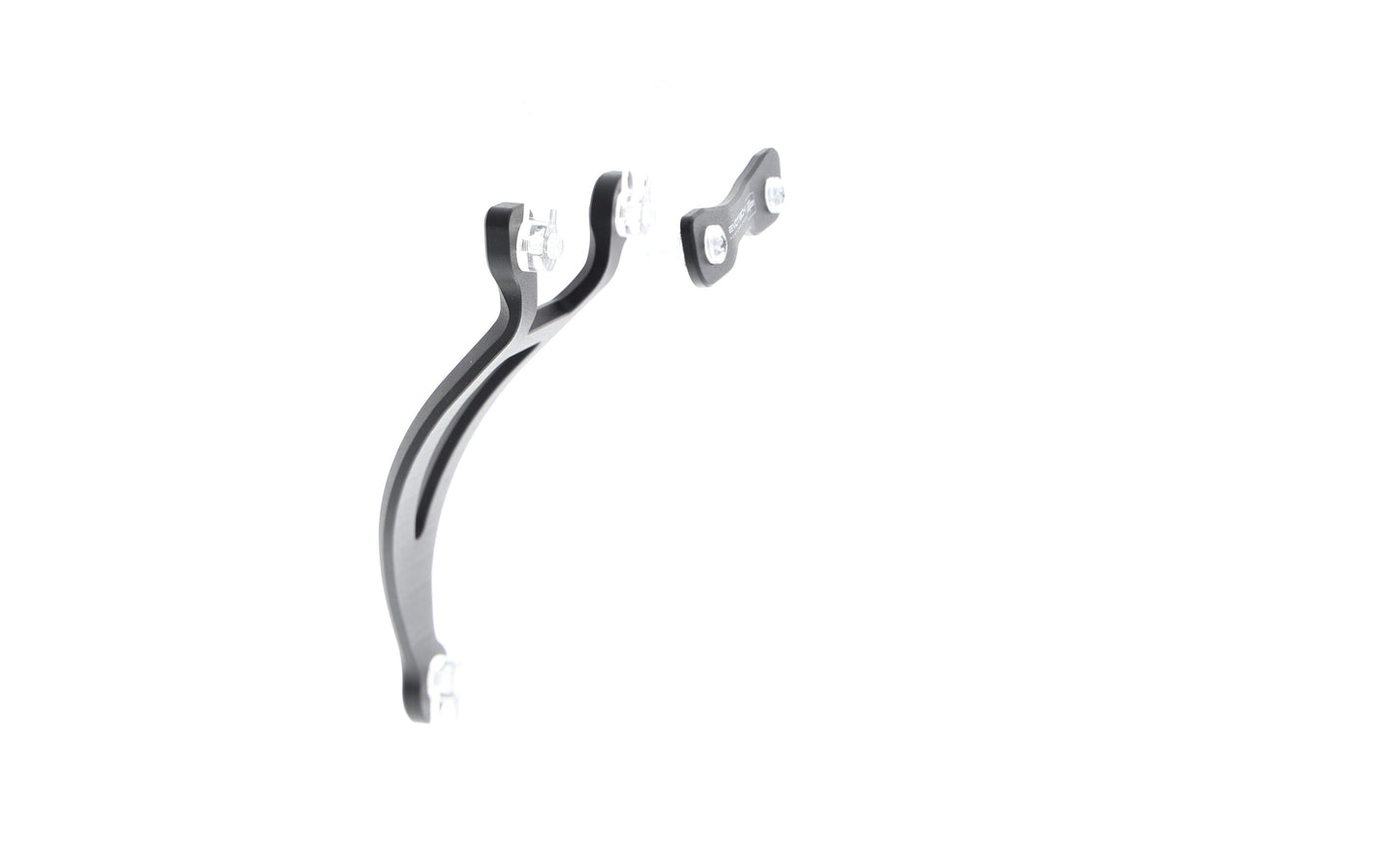 Evotech Yamaha YZF-R3 Exhaust Hanger & Pillion Footpeg Removal Kit (2015+)
