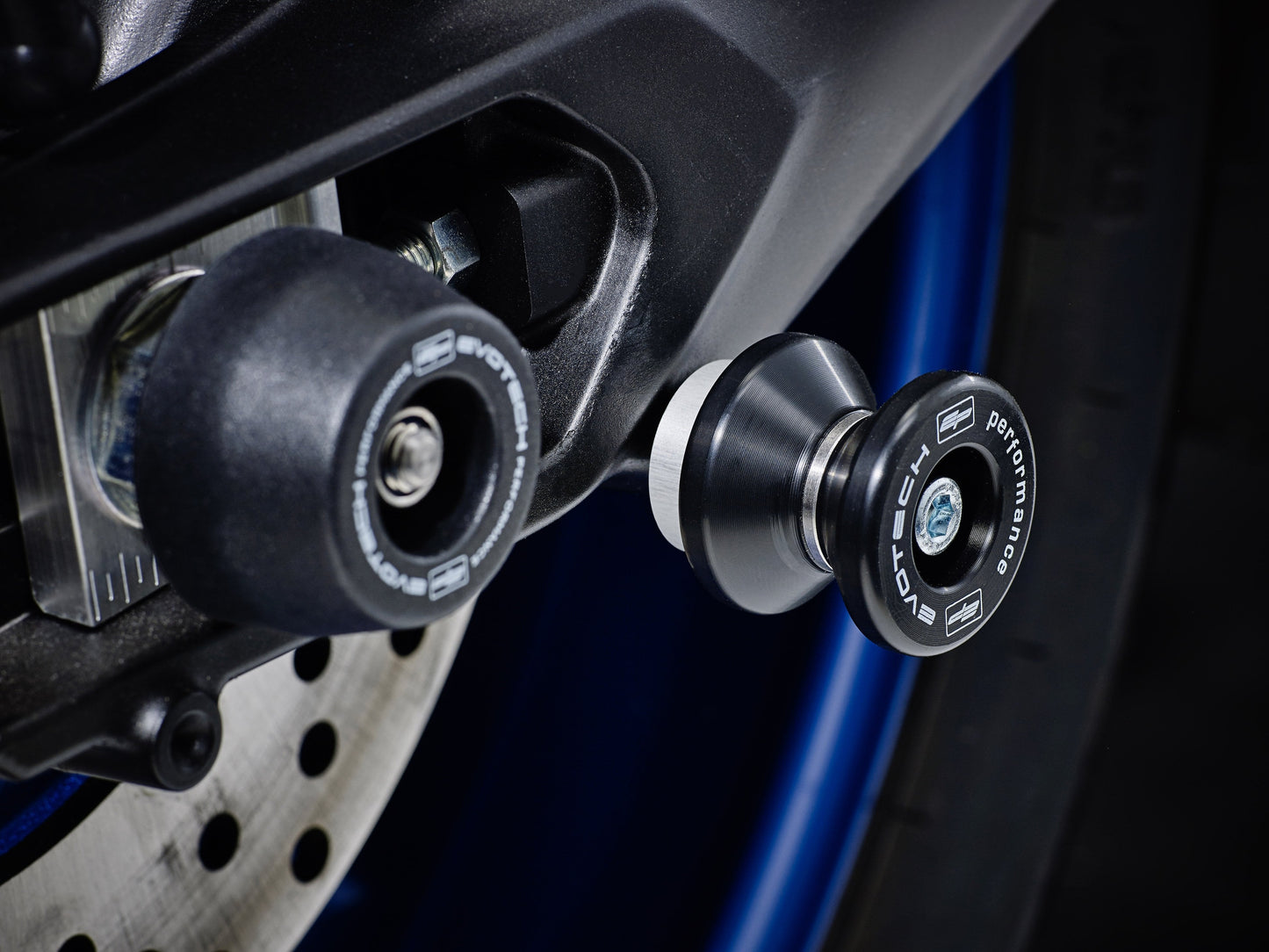 Evotech Paddock Stand Bobbins - Yamaha FZ8S (2011-2015)