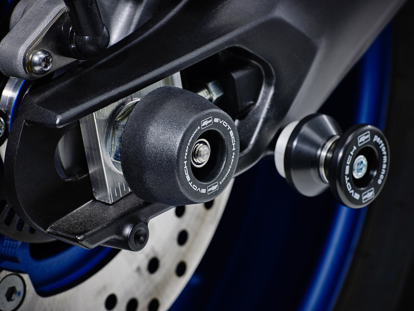 Evotech Rear Spindle Bobbins - Yamaha MT-09 Sport Tracker ABS (2015-2016)