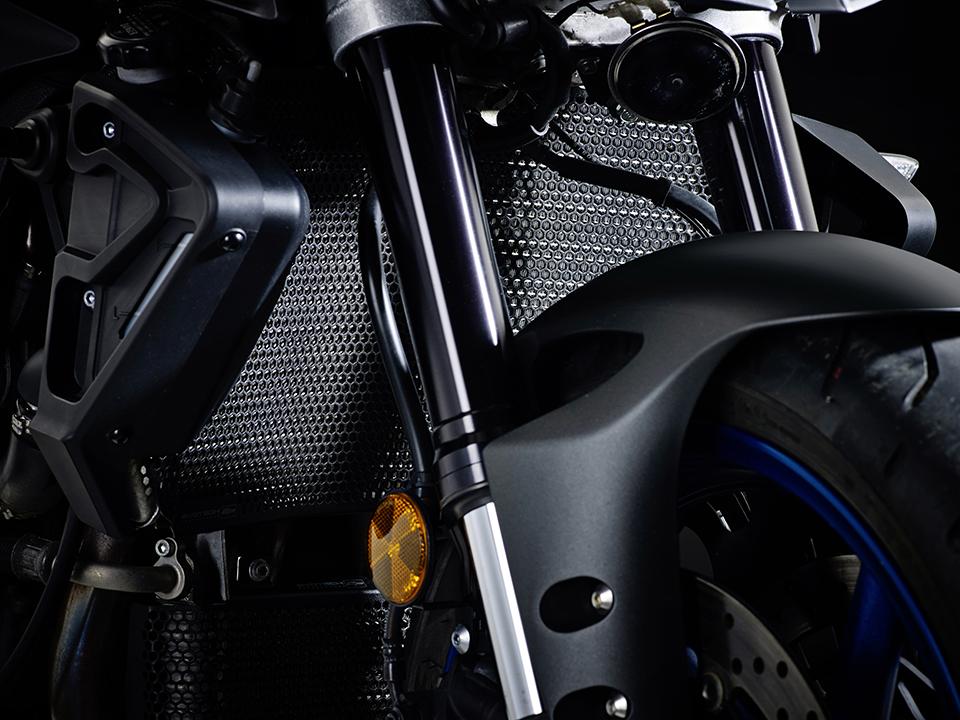Evotech Yamaha MT-10 SP Radiator Oil Cooler Guard Set (2016 - 2021)