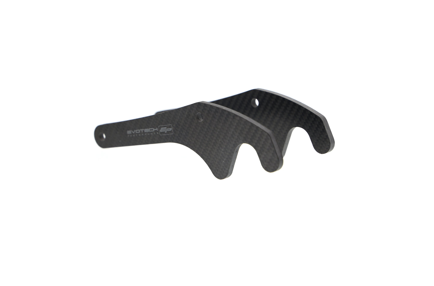 Evotech Carbon Fibre Paddock Stand Plates - Yamaha MT-10 (2016-2021)