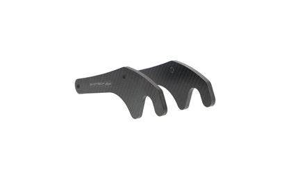Evotech Carbon Fibre Paddock Stand Plates - Yamaha MT-10 (2016-2021)