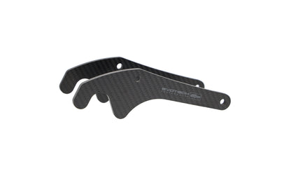 Evotech Carbon Fibre Paddock Stand Plates - Yamaha YZF-R1M (2020+)