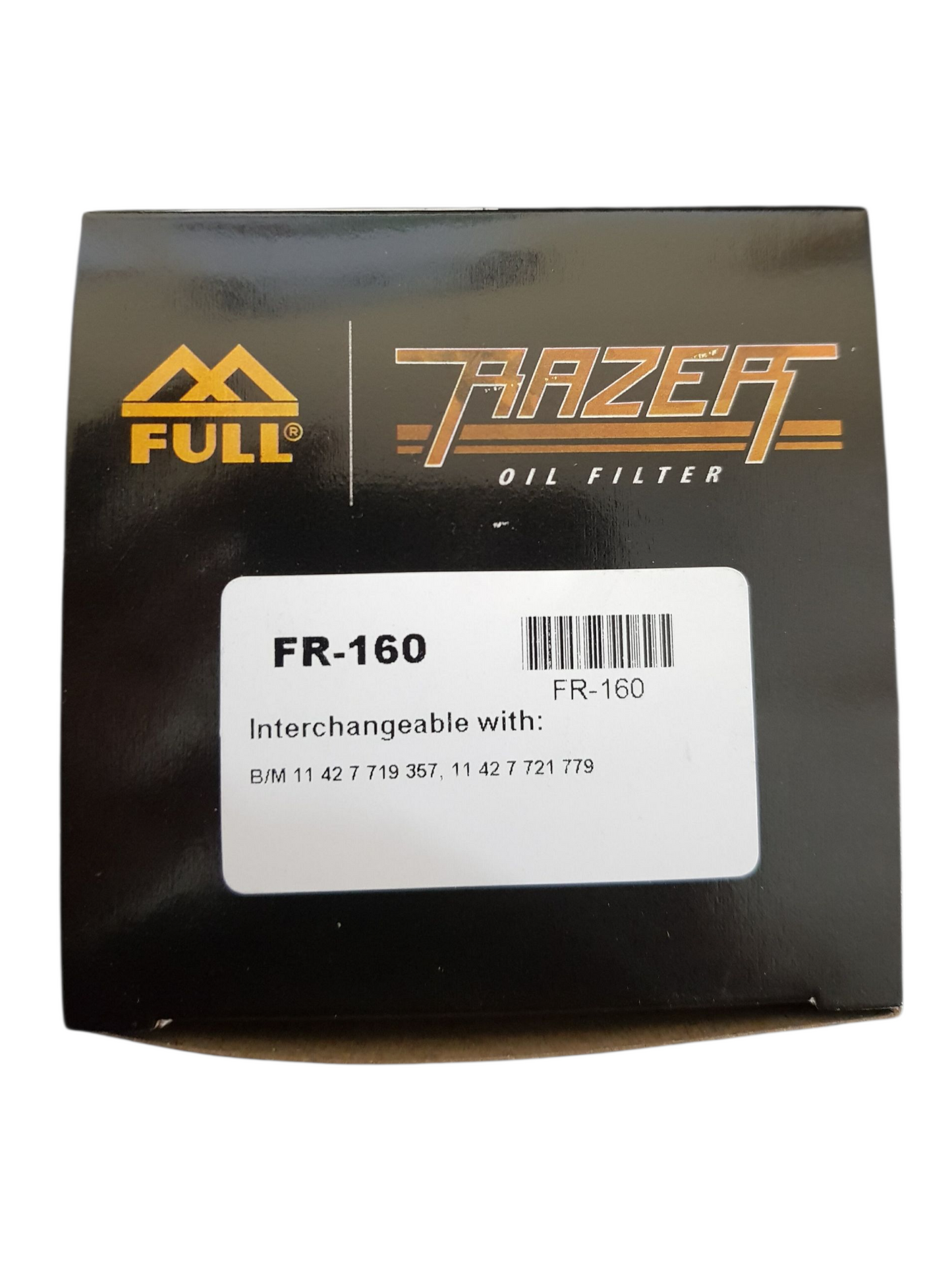 Full Razer FR-160 Oil Filter for BMW